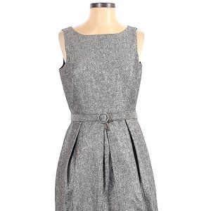 White House Black Market Silver Dress